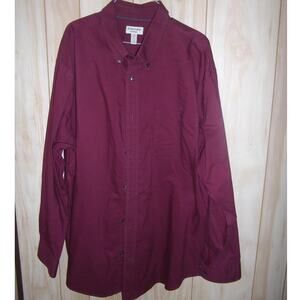 St. John's Bay Collared Long Sleeve Shirt Men 2XL